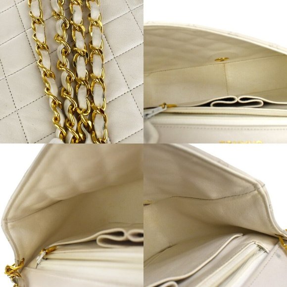 Authenticity Guarantee CHANEL CC Full Flap Matelasse 23 Chain Shoulder Bag Leath - Picture 10 of 11